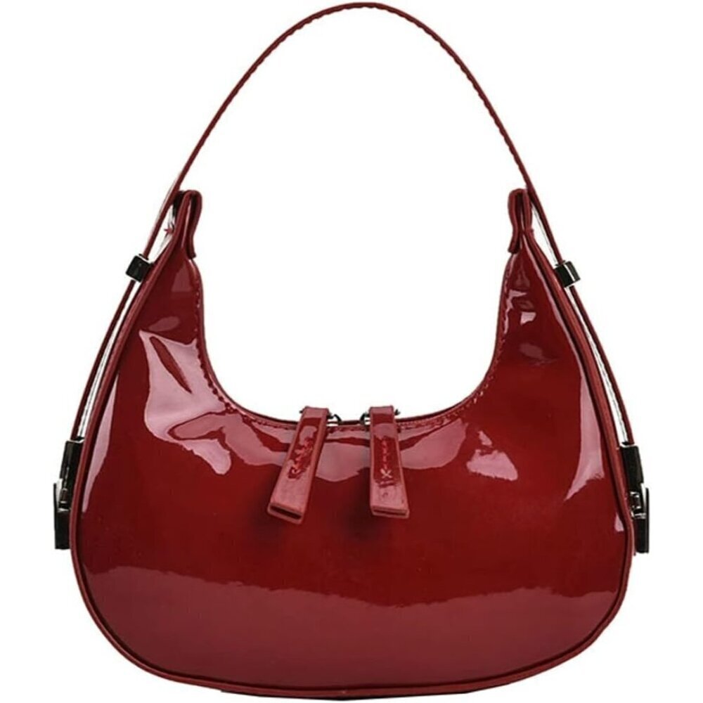 Women's Crescent Shoulder Bags Retro Y2k 90s Hobo Handbags Top Handle Y2k Undera
